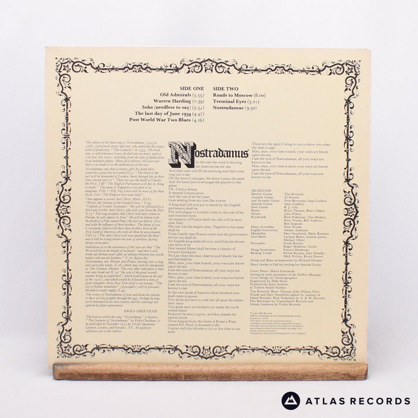 Al Stewart - Past, Present & Future - Gatefold LP Vinyl Record - EX/EX