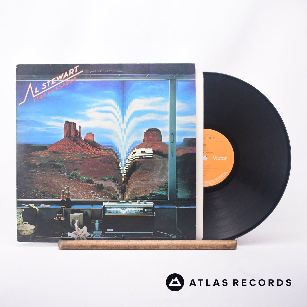 Al Stewart Time Passages LP Vinyl Record - Front Cover & Record