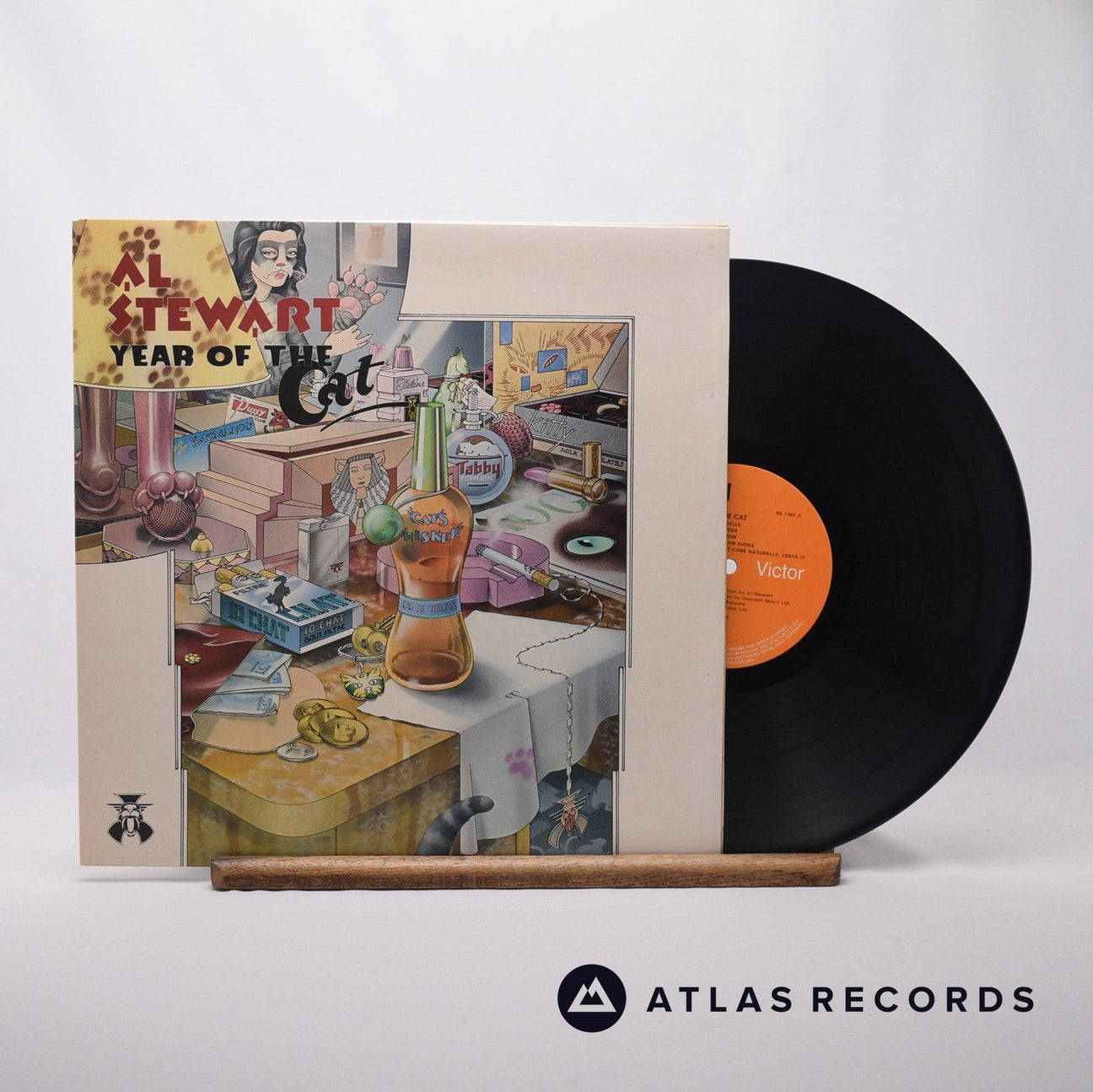 Al Stewart Year Of The Cat LP Vinyl Record - Front Cover & Record