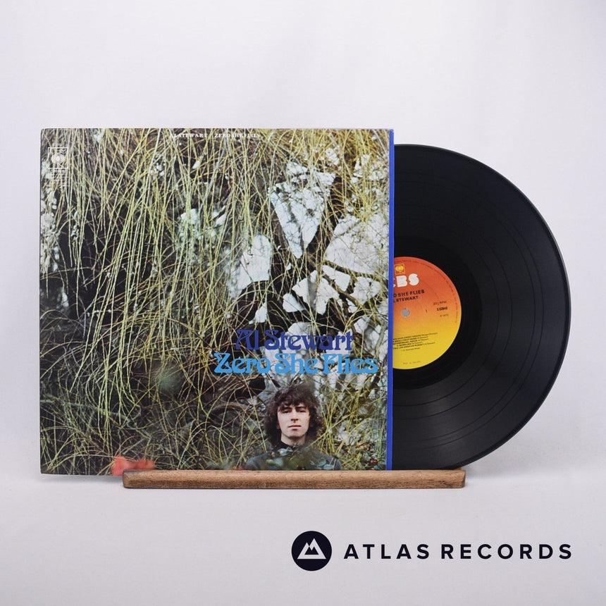 Al Stewart Zero She Flies LP Vinyl Record - Front Cover & Record