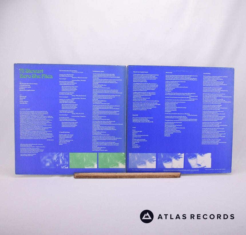 Al Stewart - Zero She Flies - Gatefold LP Vinyl Record - VG+/VG+