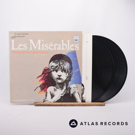 Alain Boublil Les Misérables 2 x LP Vinyl Record - Front Cover & Record