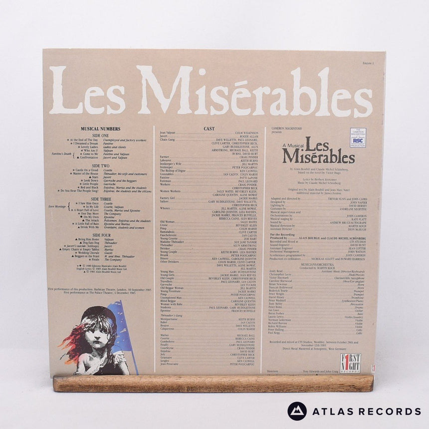Alain Boublil - Les Misérables - Gatefold 2 x LP Vinyl Record - EX/EX