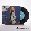 Alan Caddy Orchestra & Singers 6 Top Hits 7" Vinyl Record - Front Cover & Record