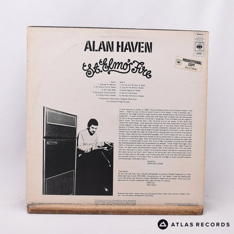 Alan Haven - St. Elmo's Fire - LP Vinyl Record - VG+/VG+