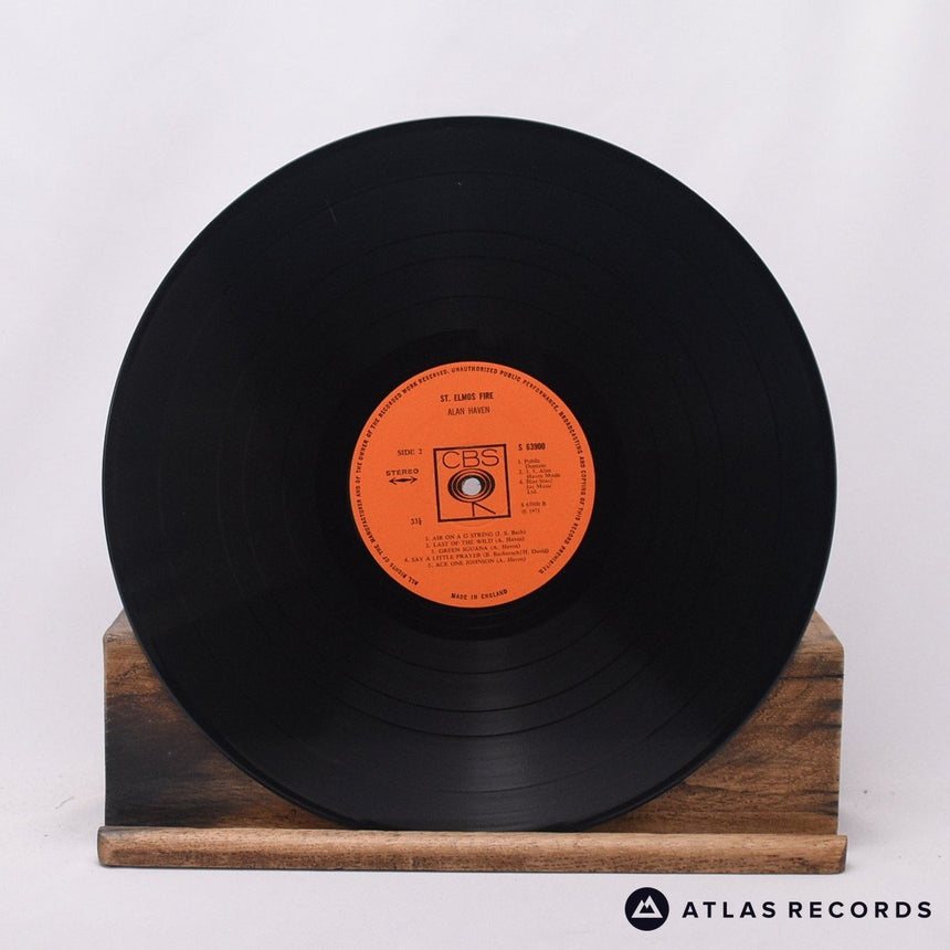 Alan Haven - St. Elmo's Fire - LP Vinyl Record - VG+/VG+