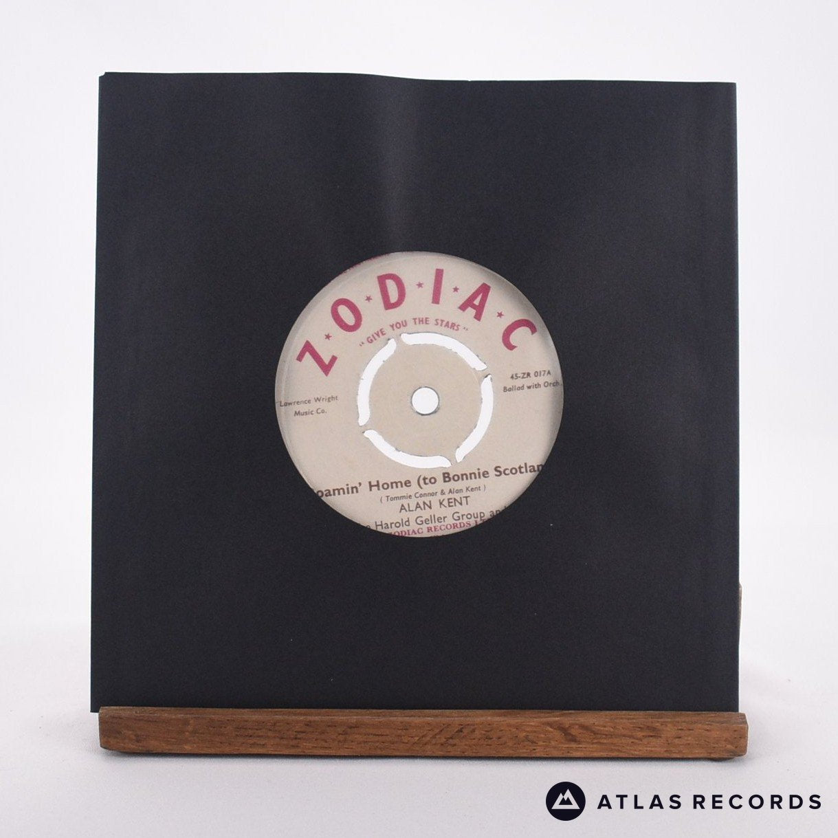 Alan Kent Roamin' Home 7" Vinyl Record - In Sleeve