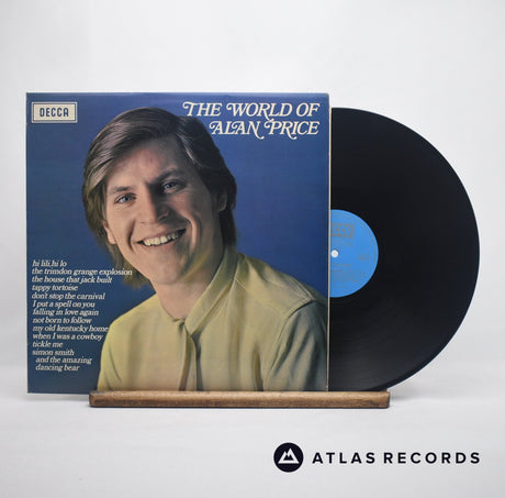 Alan Price The World Of Alan Price LP Vinyl Record - Front Cover & Record