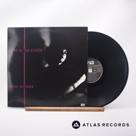 Alan Shearer Dark Is The Color LP Vinyl Record - Front Cover & Record