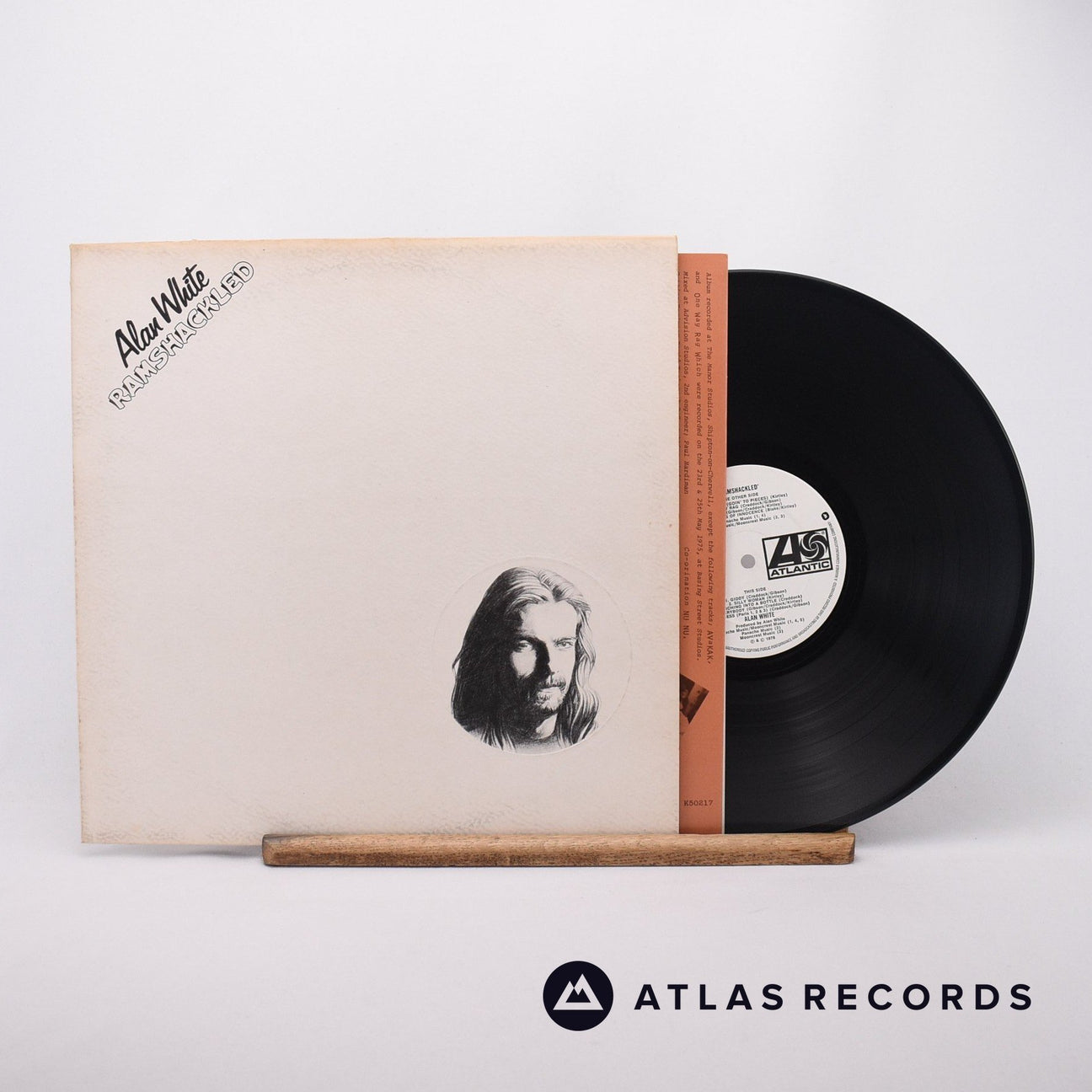 Alan White Ramshackled LP Vinyl Record - Front Cover & Record