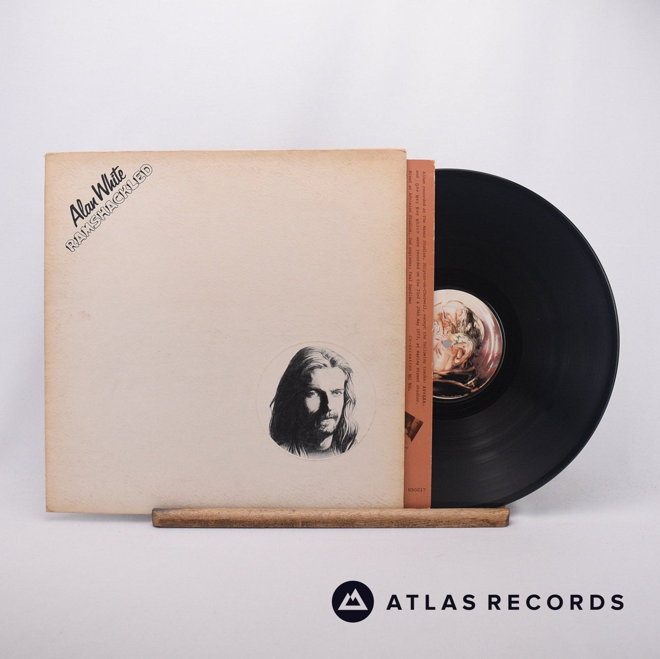 Alan White Ramshackled LP Vinyl Record - Front Cover & Record