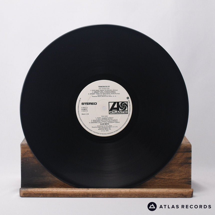 Alan White - Ramshackled - Embossed Sleeve LP Vinyl Record - VG+/VG+