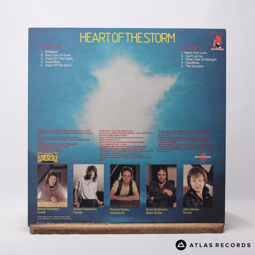 Alaska - Heart Of The Storm - LP Vinyl Record - EX/EX