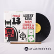 Albert King Born Under A Bad Sign LP Vinyl Record - Front Cover & Record