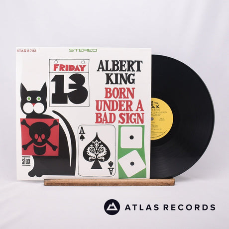 Albert King Born Under A Bad Sign LP Vinyl Record - Front Cover & Record