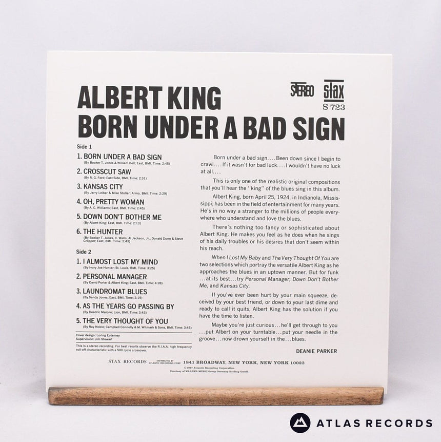 Albert King - Born Under A Bad Sign - 180G LP Vinyl Record - NM/NM