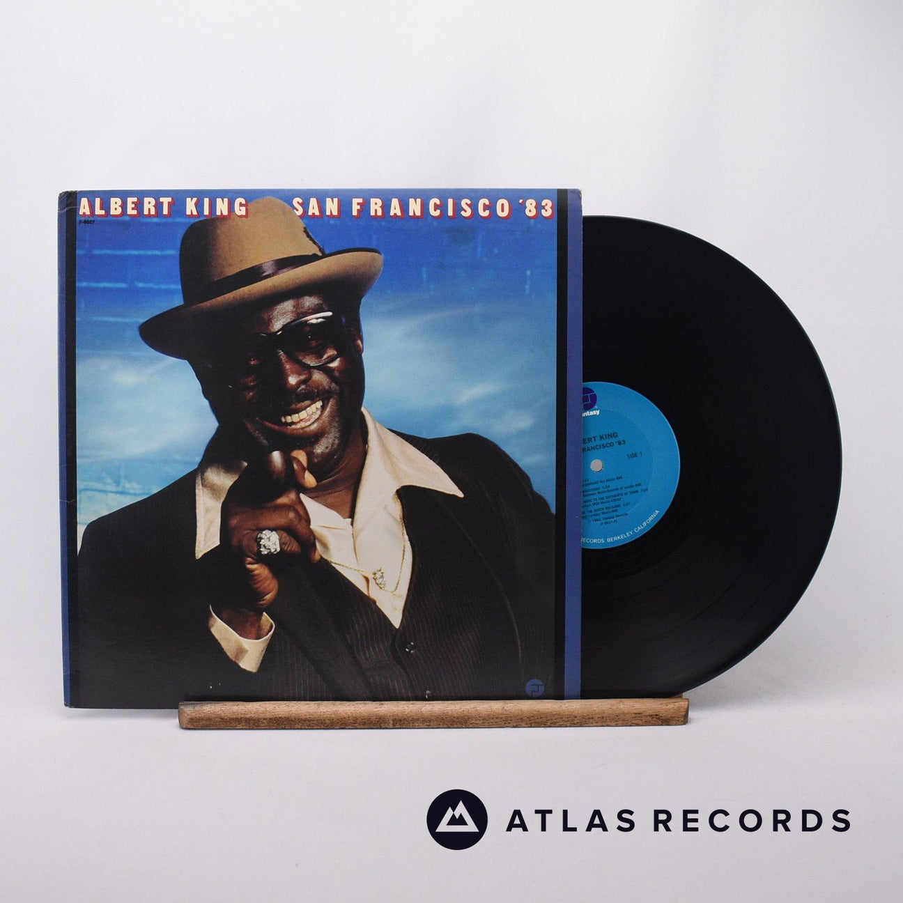 Albert King San Francisco '83 LP Vinyl Record - Front Cover & Record
