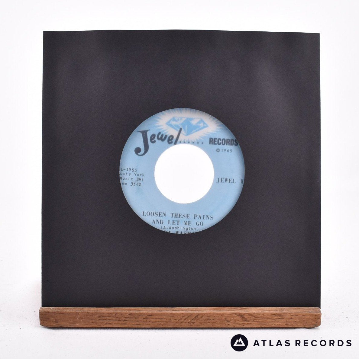 Albert Washington Loosen These Pains And Let Me Go 7" Vinyl Record - In Sleeve