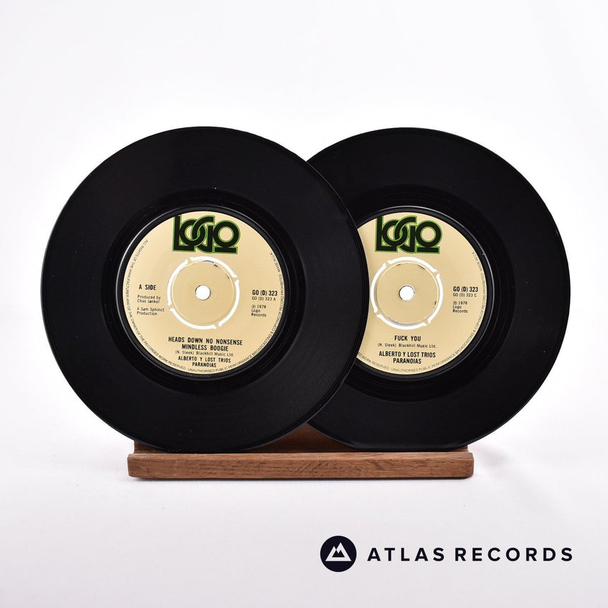 Alberto Y Lost Trios Paranoias - Heads Down, No Nonsense, Mindless Boogie - 2 x 7" Vinyl Record - VG+/VG+