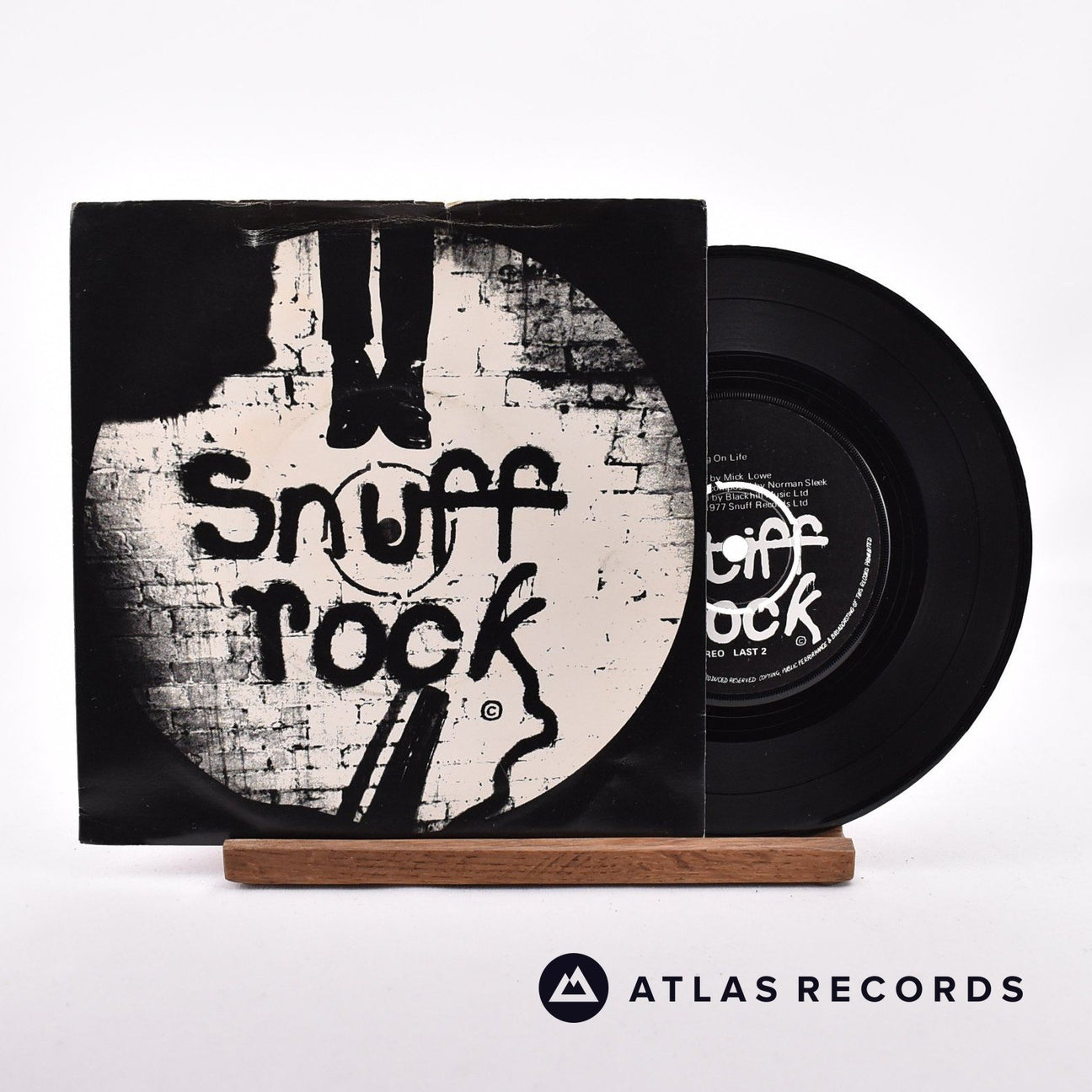 Alberto Y Lost Trios Paranoias Snuff Rock 7" Vinyl Record - Front Cover & Record