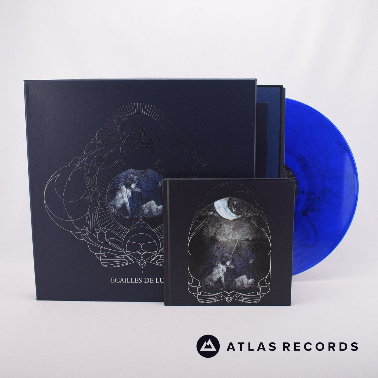 Alcest Écailles De Lune Box Set LP + CD Vinyl Record - Front Cover & Record