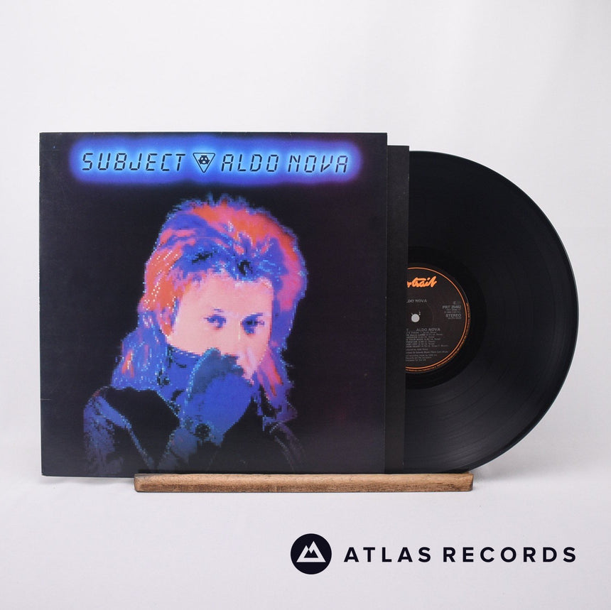 Aldo Nova - Subject.....Aldo Nova - Lyric Sheet LP Vinyl Record - EX/EX