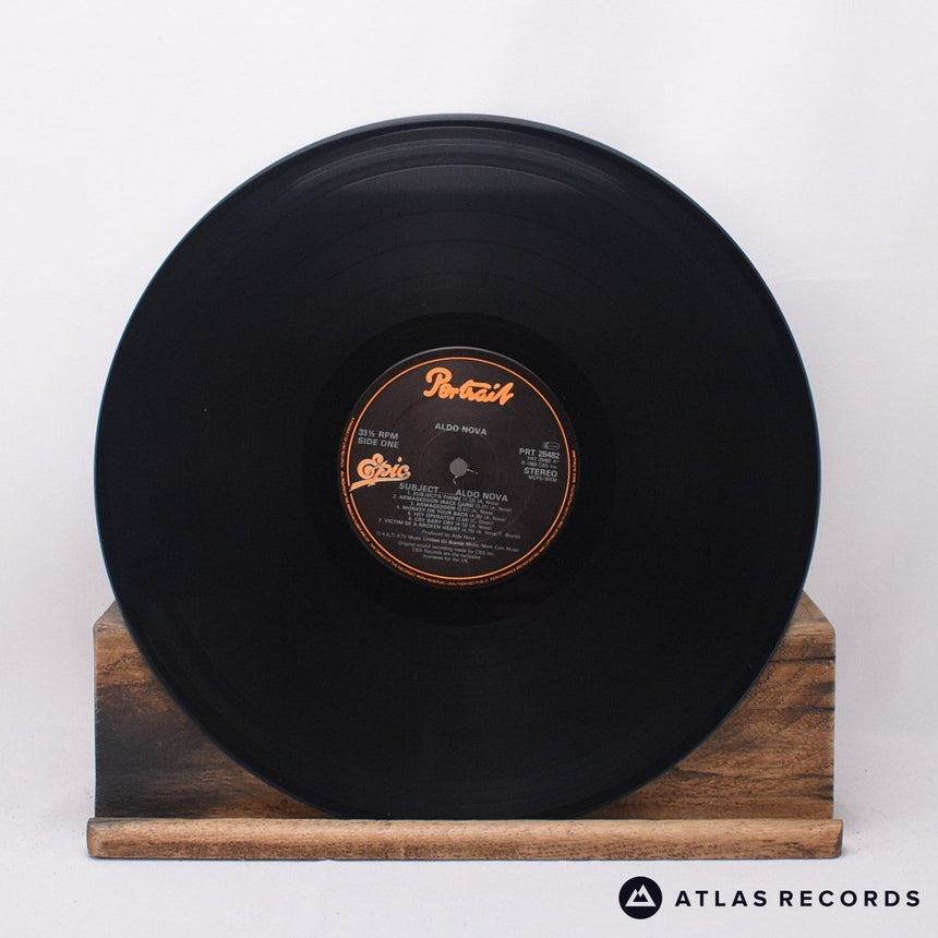 Aldo Nova - Subject.....Aldo Nova - Lyric Sheet LP Vinyl Record - EX/EX