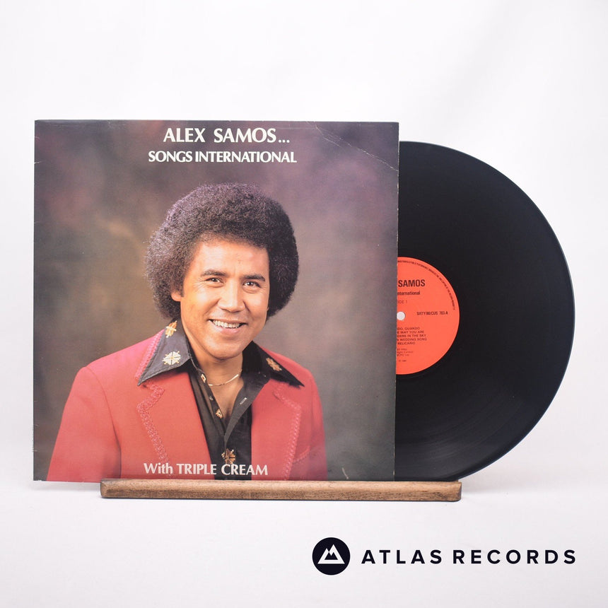 Alex Samos Alex Samos...Songs International LP Vinyl Record - Front Cover & Record