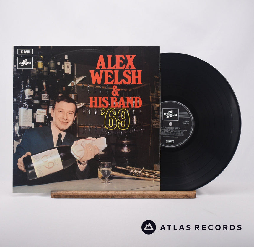 Alex Welsh & His Band '69 LP Vinyl Record - Front Cover & Record