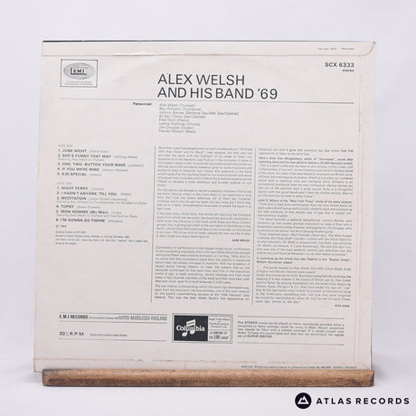 Alex Welsh & His Band - '69 - LP Vinyl Record - EX/EX