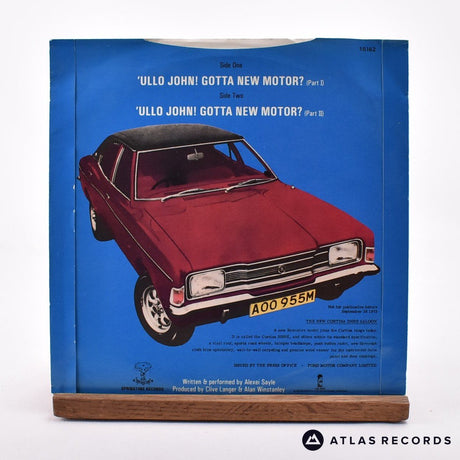 Alexei Sayle - 'Ullo John! Gotta New Motor? - Reissue 7" Vinyl Record - VG+/EX