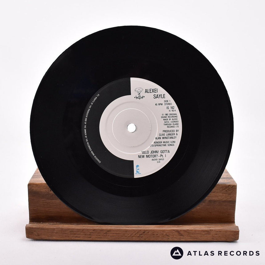 Alexei Sayle - 'Ullo John! Gotta New Motor? - Reissue 7" Vinyl Record - VG+/EX