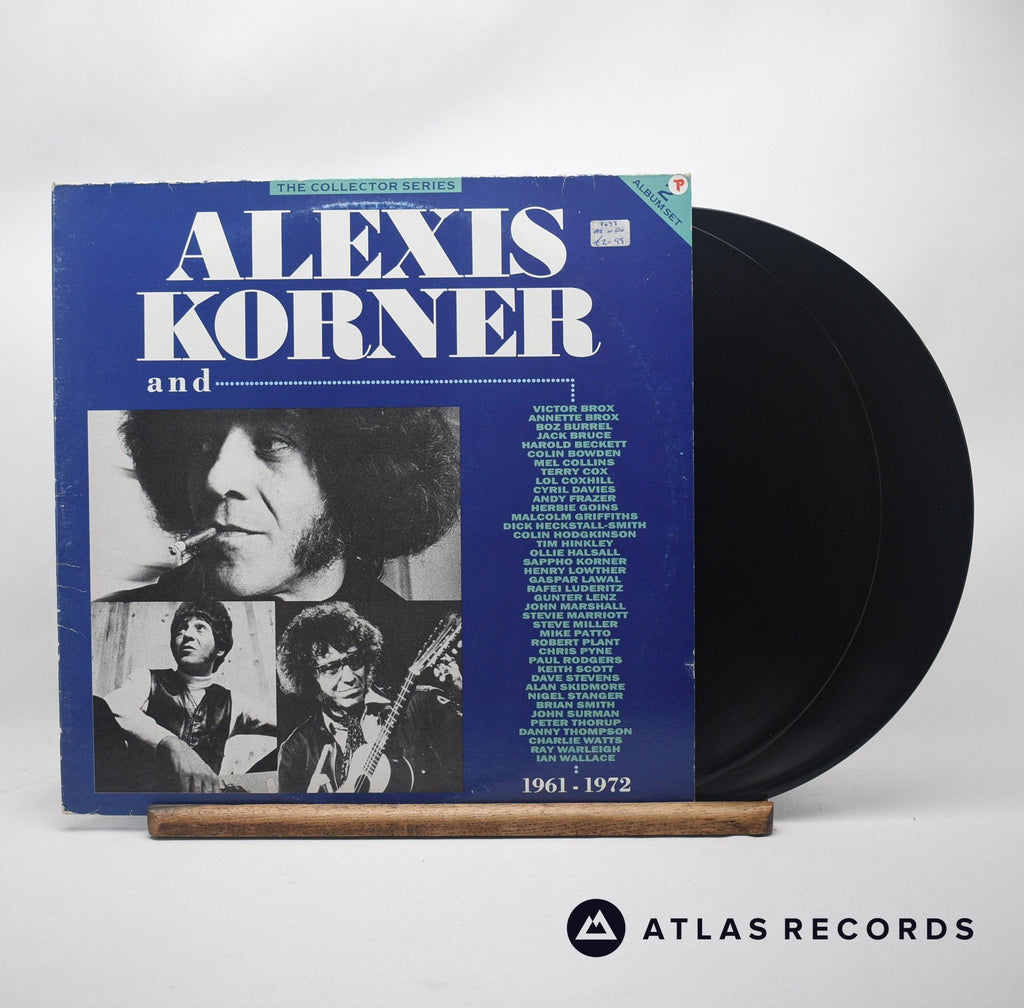 Alexis Korner Alexis Korner And... 1961 - 1972 Double LP Vinyl Record - Front Cover & Record