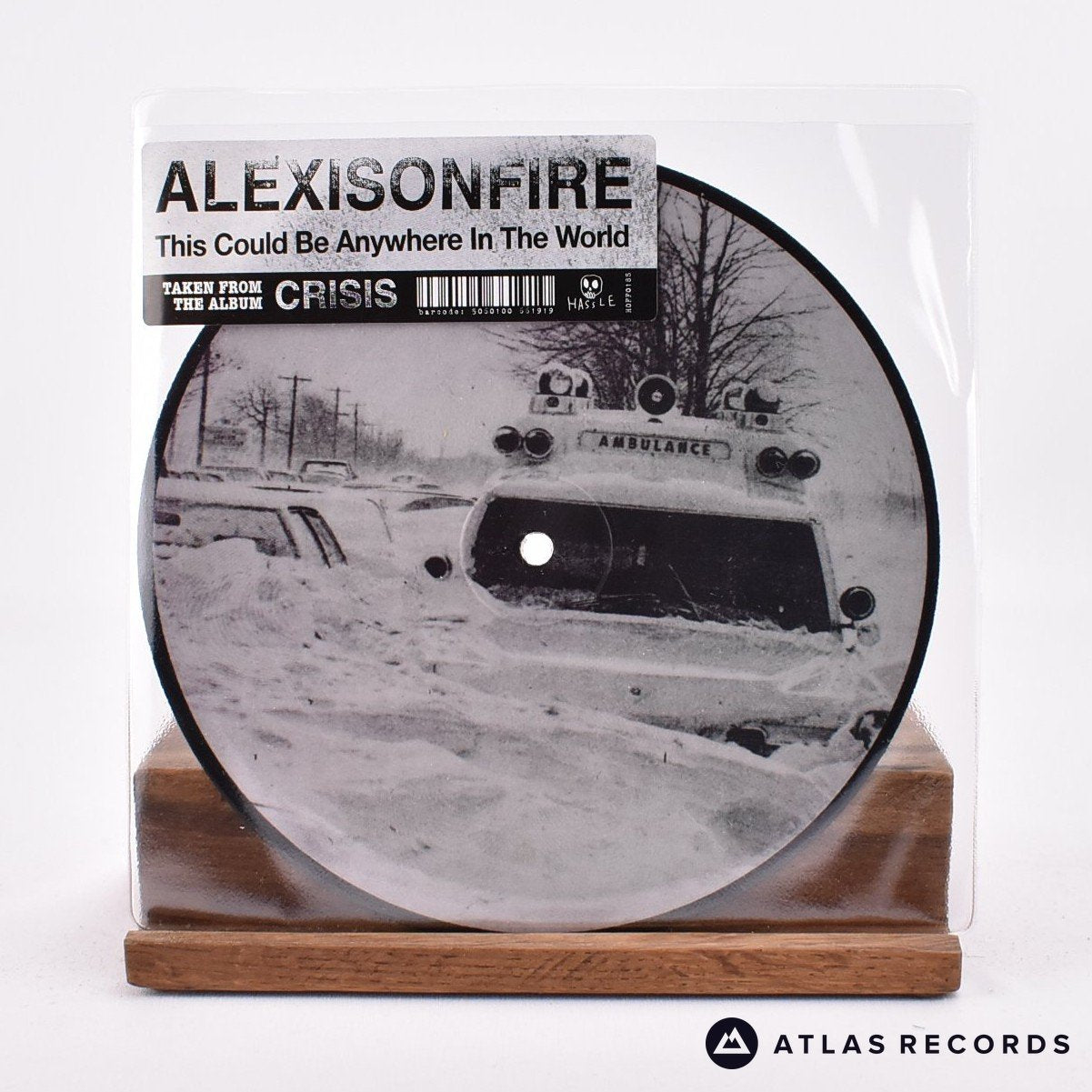 Alexisonfire This Could Be Anywhere In The World 7" Vinyl Record - Front Cover & Record