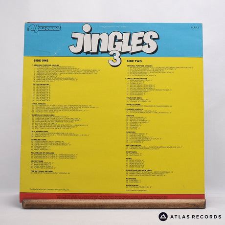 Alfasound - Jingles 3 - LP Vinyl Record - VG+/VG+