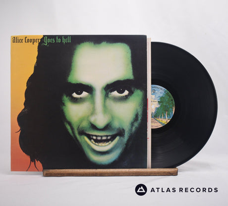 Alice Cooper Alice Cooper Goes To Hell LP Vinyl Record - Front Cover & Record