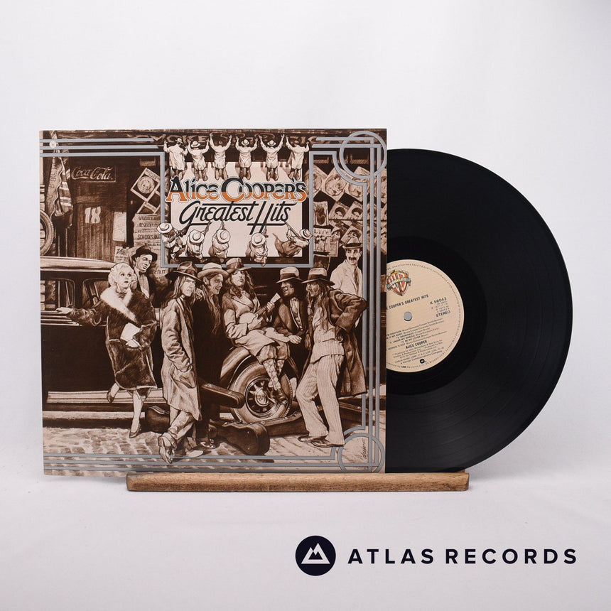 Alice Cooper Alice Cooper's Greatest Hits LP Vinyl Record - Front Cover & Record