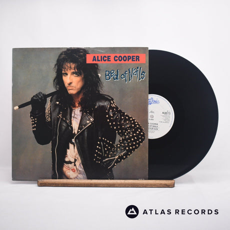 Alice Cooper Bed Of Nails 12" Vinyl Record - Front Cover & Record
