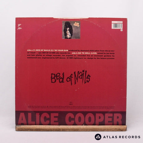 Alice Cooper - Bed Of Nails - 12" Vinyl Record - VG+/EX