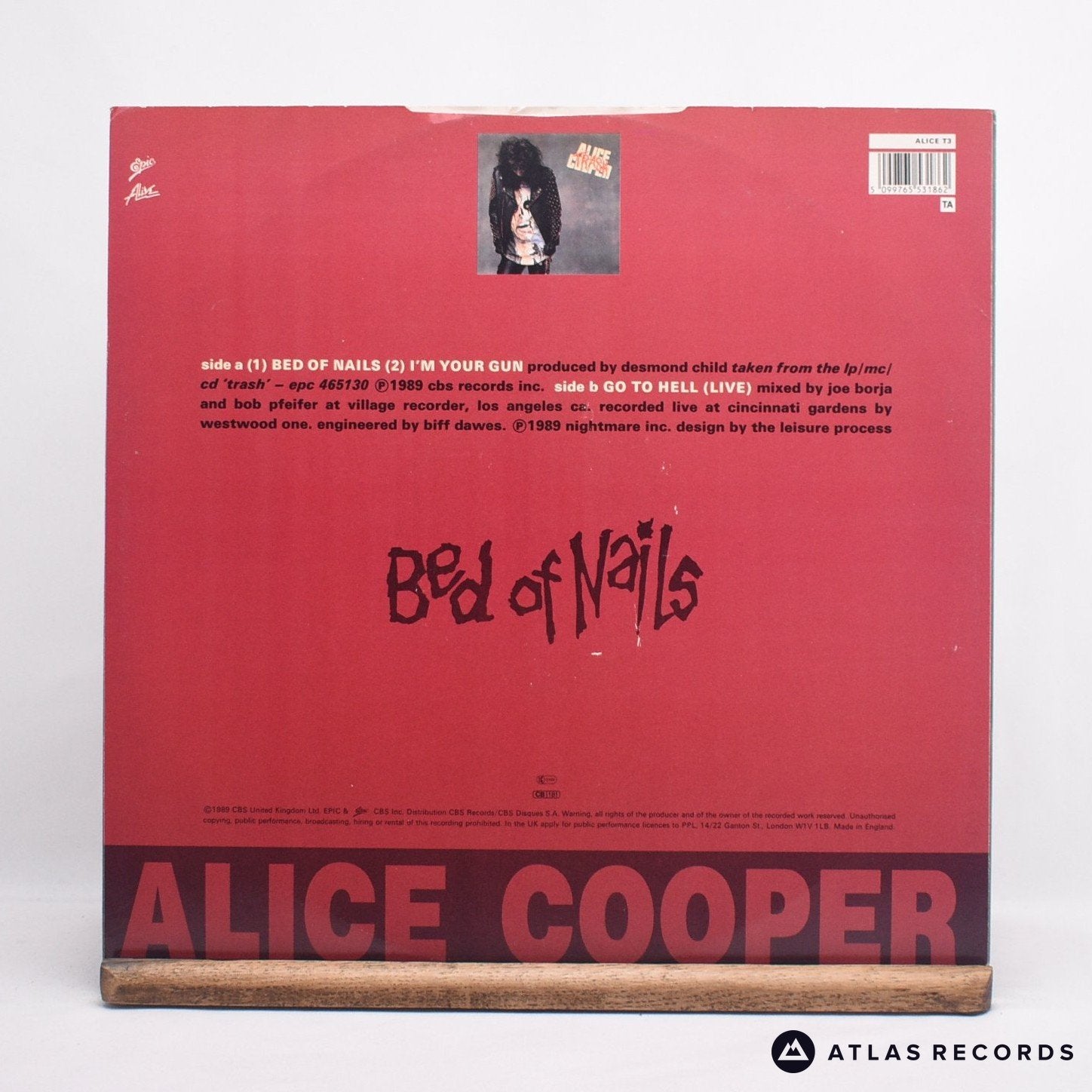Alice Cooper - Trash – Holiday Records