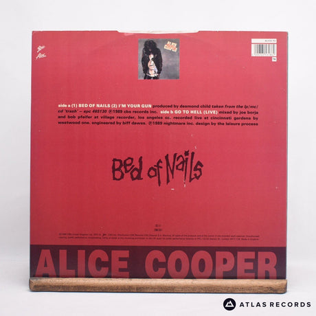 Alice Cooper - Bed Of Nails - 12" Vinyl Record - EX/VG+