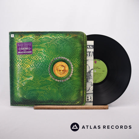 Alice Cooper Billion Dollar Babies LP Vinyl Record - Front Cover & Record