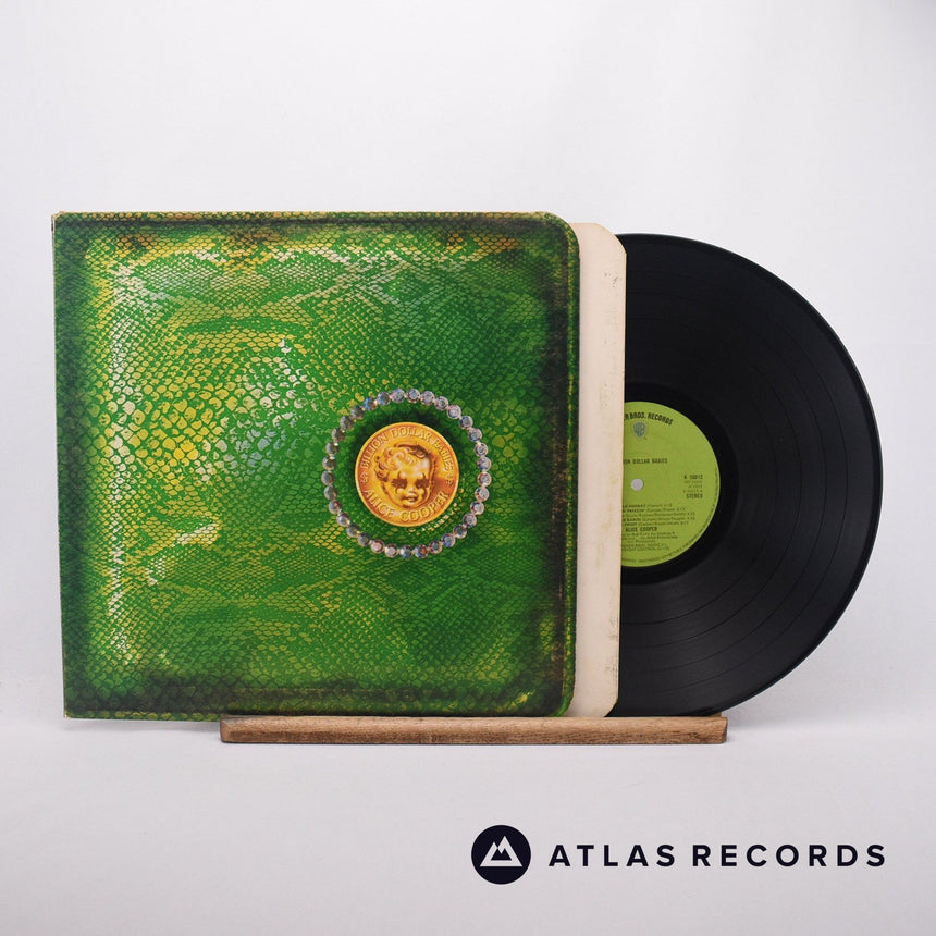 Alice Cooper Billion Dollar Babies LP Vinyl Record - Front Cover & Record