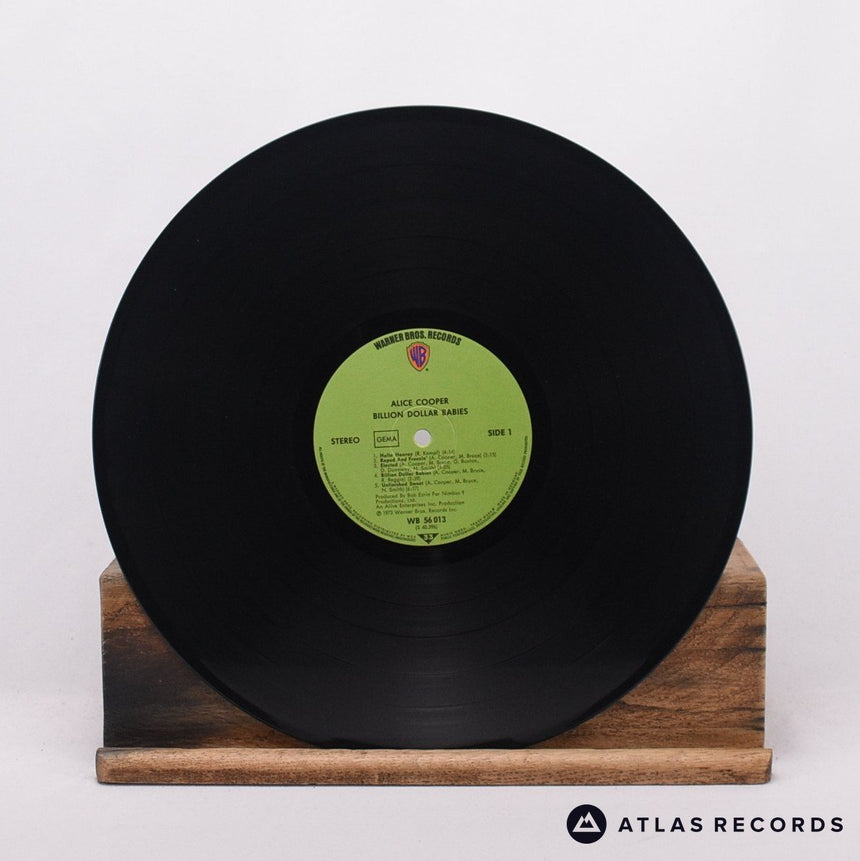 Alice Cooper - Billion Dollar Babies - Embossed Sleeve LP Vinyl Record - VG+/EX
