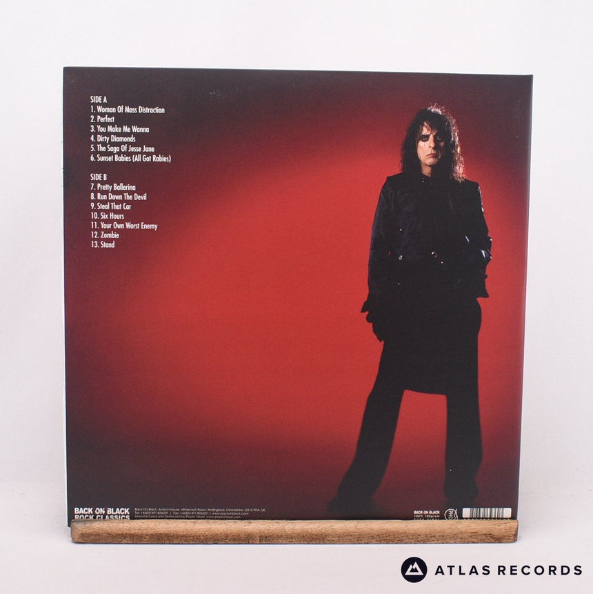 Alice Cooper - Dirty Diamonds - Red Gatefold LP Vinyl Record - EX/NM