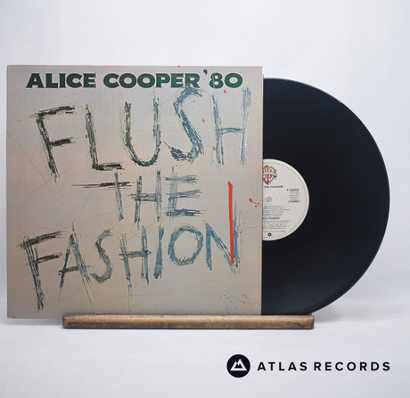 Alice Cooper Flush The Fashion LP Vinyl Record - Front Cover & Record