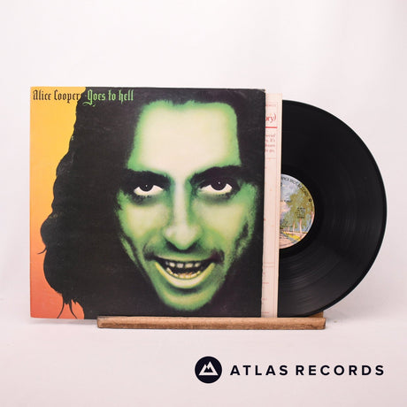 Alice Cooper Goes To Hell LP Vinyl Record - Front Cover & Record