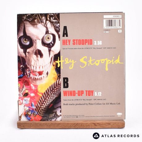 Alice Cooper - Hey Stoopid - 7" Vinyl Record - EX/EX