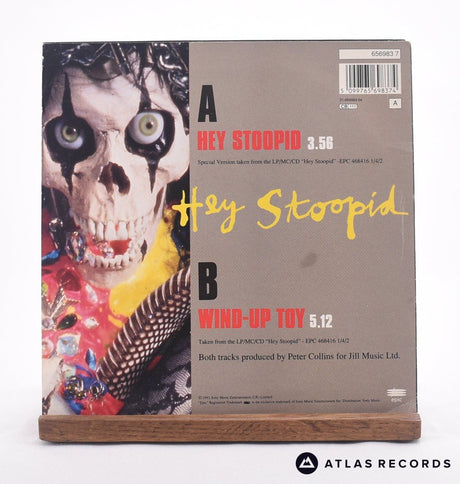 Alice Cooper - Hey Stoopid - 7" Vinyl Record - EX/EX