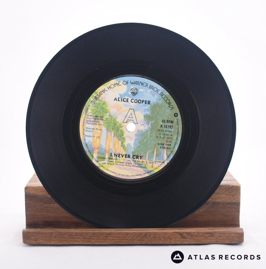 Alice Cooper - I Never Cry - 7" Vinyl Record - VG+/EX